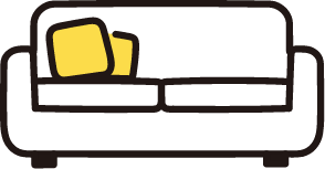 イラスト:ソファ