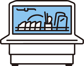 イラスト:食洗器